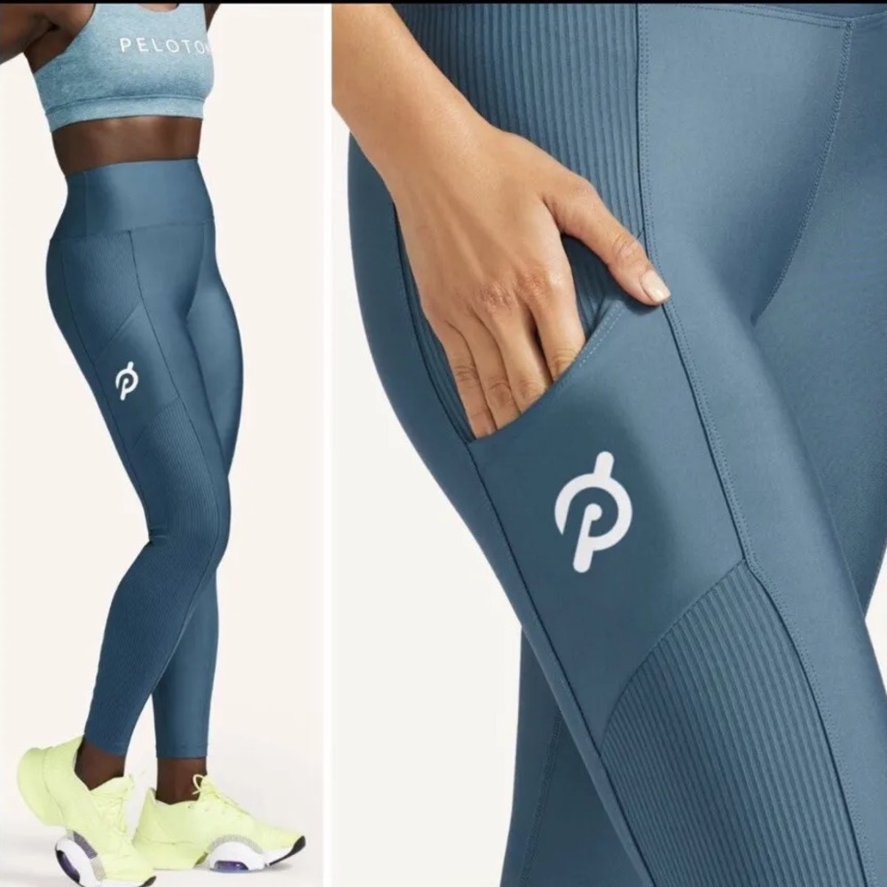 Peloton SHOW UP pocket ribbed leggings